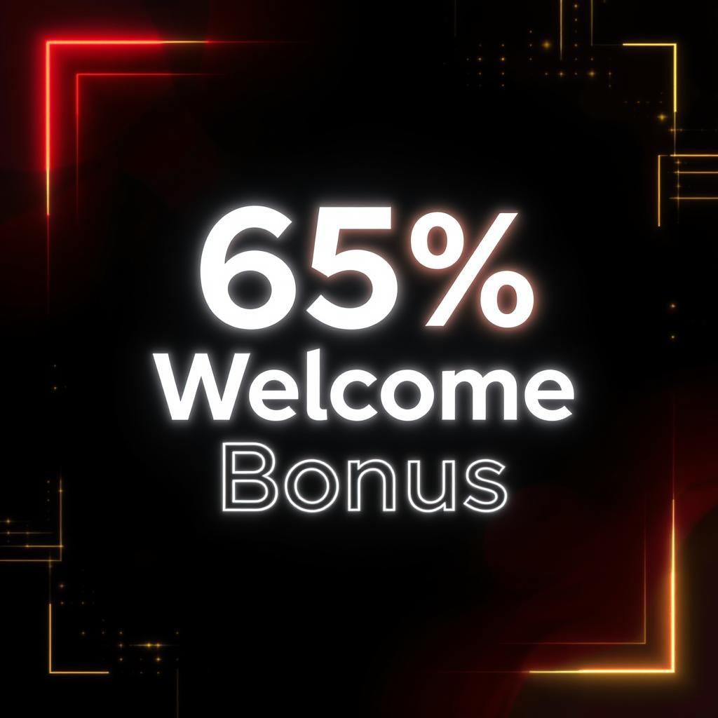 65% Welcome Bonus